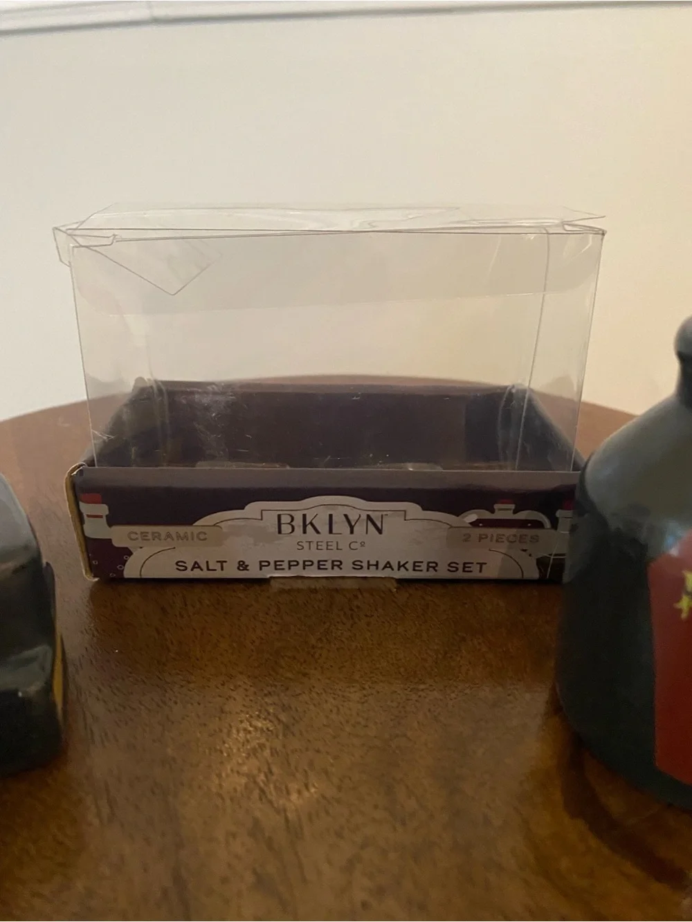 Halloween Potion Bottle & Skull Book Salt and Pepper Set -Used